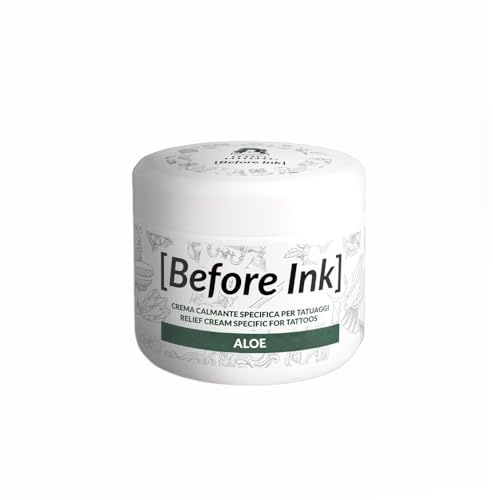 Tattoo Defender – Before Ink 250 ml – Butter zum Tätowieren – Butter gegen Rötungen und Schwellungen – zur Verwendung beim Tätowieren – Kokosnussduft – hergestellt in Italien