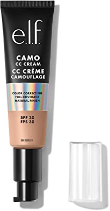 e.l.f. Camo CC Cream, Fond de teint correcteur de couleur avec SPF 30, Light 280 N, 30 g