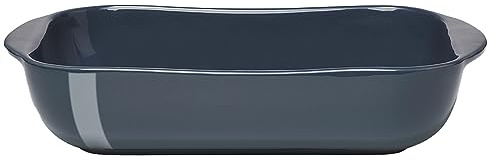 Vivo by Villeroy & Boch OW0079 34,5 cm große rechteckige Auflaufform, für Mikrowelle, Gefrierschrank, Grill und Spülmaschine, leicht zu reinigen, Lasagne, Traybakes, 34,5 x 23,2 x 7,4 cm, Steingut