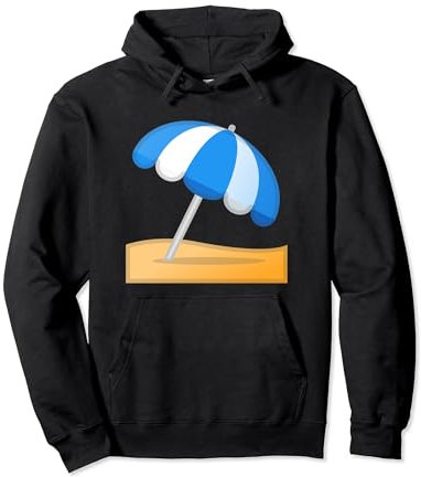 Ombrellone da spiaggia a terra Costume Felpa con Cappuccio