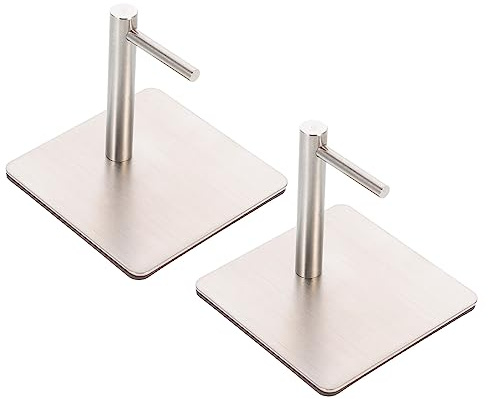 ULTECHNOVO 1paio Magnetici Inossidabile Resistente Appendere Asciugamani Chiavi e Utensili
