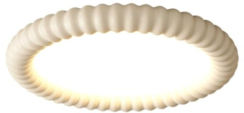 JXYDJH Lámparas De Techo para Sala De Estar, Lámpara De Techo LED Contemporánea, Lámpara De Techo Minimalista Empotrada para El Hogar, Lámpara De Techo Circular De Acrílico, Luces De Perfil Bajo