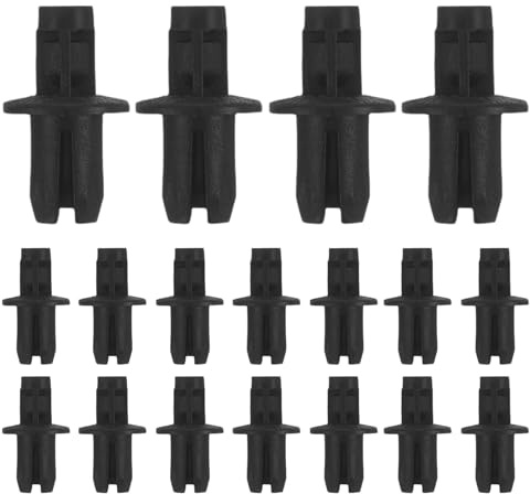 ULTECHNOVO 100 Pezzi Clip di Fissaggio per Paraurti Auto in Plastica Rivetti a Pressione Morsetti di Montaggio per Carrozzeria Veicoli e Motociclette a Nuova Energia Set Elementi di