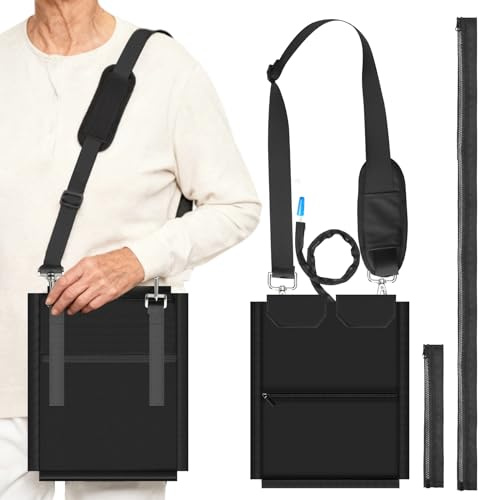 Katheter Tasche 2000ml,Urinbeutelabdeckung Mit Katheter-Schlauch-Abdeckung Und Verstellbarem Gurt, Taschen Für Urinbeutel Geeignet Für Rollstühle Und Umhängetaschen-Sicher Und Diskret