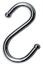 S-Haken CHROM einfach für Relingsystem LINERO K 16 und HIGHLINE Funktionssäulensystem