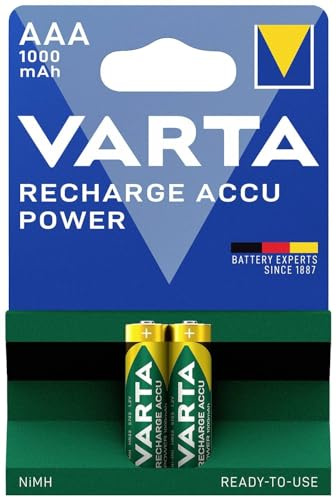 VARTA NiMH Akku ´Rechargeable Accu´, Micro AAA, 1.000 mAh