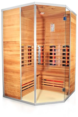 Sauna a raggi infrarossi angolare Teneriffa, per fino a max. 3 persone