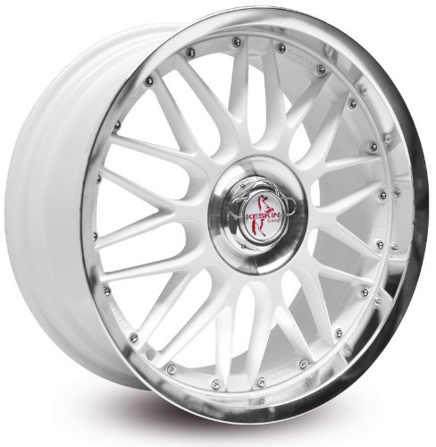 KESKIN KT4 WHITE LIP POLISH 8,5x19 ET35 5.00x112.00 Hub Hole 72.60 mm - Alu felgen