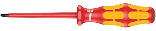 Wera 05006184001 8 x 80 mm TX 167i VDE Insulated Screwdriver for TORX Screws - Silver
