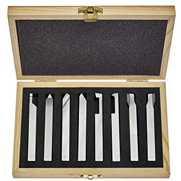 WABECO Drehstahl Satz 8x8 HSS Klemmhalter Drehmeißel