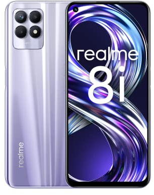 realme 8i – smartphone 64 GB, 4 GB RAM, Dual Sim, Stellar Purple