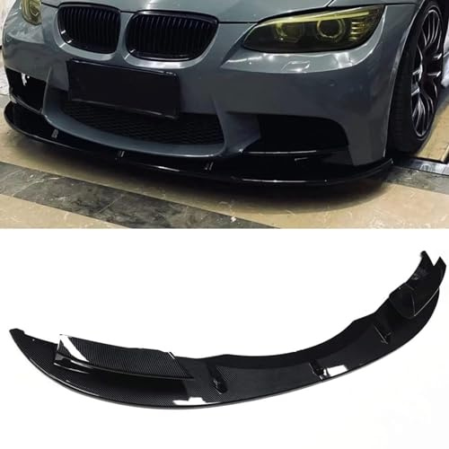 Frontal Alerón Spoiler Labio para BMW E90 E92 E93 M3 2009-2013,Parachoques Delantero Labio Divisor Difusor Kit Carrocería