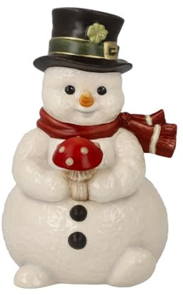 Goebel Schneemannfigur Kleiner Glücksbote - Schneemänner Weihnachten