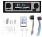 Muuoeou 1 DIN Retro Autoradio Audio Automotive Bluetooth mit USB USB/SD/AUX Karte FM MP3 Player PC Typ: -5513