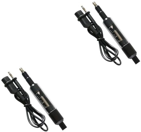Ciieeo 2 Pezzi Tester per Accensione per Auto Strumento Della Bobina Accensione e Candela Design Ergonomico con Manicotto Finestra Trasparente per Monitoraggio Sicuro Pratica per