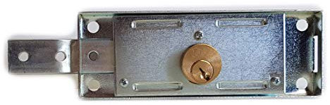 Facchinetti serratura zincata per serrande chiusura a sinistra