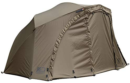 FOX R-Series Brolly System 262x178x128cm - Karpfenzelt zum Ansitzangeln auf Karpfen, Angelzelt zum Karpfenangeln, Zelt für Angler
