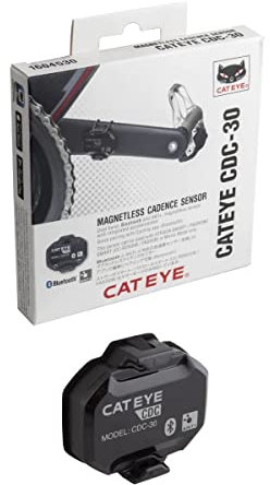 CATEYE Magnetless Speed/Cadence Sensors – IPX7 Waterproof Wireless Bluetooth ANT+ Bike Computer RPM Sensor for Road, Spin Bikes and Smart Trainers, Compatible with Rouvy, Zwift, Peloton, Wahoo