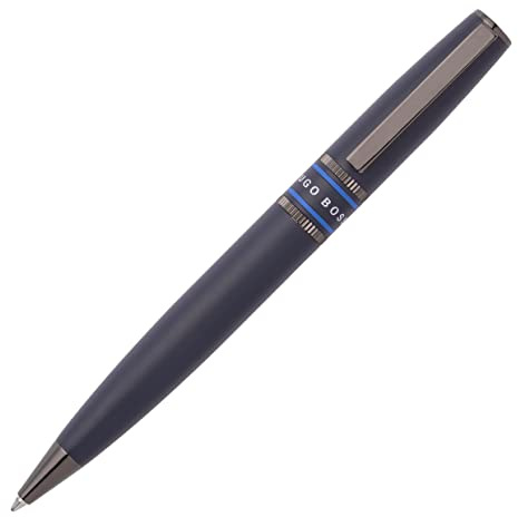 Hugo Boss Fountain pen Gear Minimal Black & Chrome