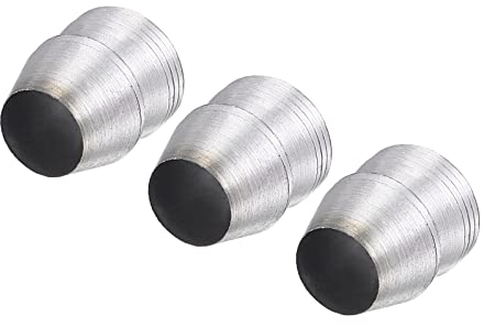 sourcing map Rond Acier Poignée Coins pour Hache Griffe Marteau Forgeron Marteau Hache Poignée Coin 3Pcs 18mm