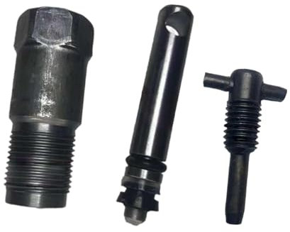 Ronyme Pompe Universelle à Vérin Hydraulique Vertical, Installation Facile, Double Étanchéité, Vis d'échappement, Pièce de Rechange en Métal, Longueur 50mm