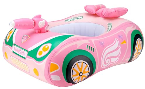 YOUWANLI Toddler Pool Float Kids Inflatable Swim Seat Boat Pool Toys for Toddlers and Children (Pink)