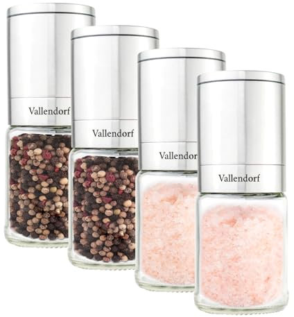 Set macinaspezie (2 x 2 Elegance acciaio inossidabile)