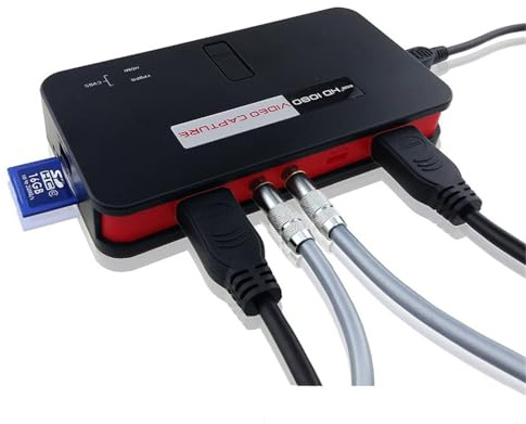 Y0S3QZ1 USB Flash Disk 1080P HDMI Video Capture Card Game Recording Box Video Grabber for XB*OX PS*3 PS*4 TV Box PC One Key Record