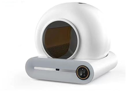Cenz-888 Lettiere per Gatti Lettiera for Gatti Intelligente Toilette Automatica for Gatti Toilette for Gatti autopulente a Prova di Spruzzi Anti Odore Sandbox for Multi Cat Lettiera per Gatti