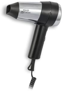 Starmix Hand-Haartrockner TFC 16, praktisch handlicher Haartrockner für komfortables Styling (1600 Watt, Schwarz-Chrom)