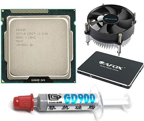 Intel Core i3-2100 Processeur 2ème génération Intel® CoreTM i3, 3,1 GHz, Socket H2 (LGA 1155), 32 nm, i3-2100, Intel Core i3-2100 Desktop Series