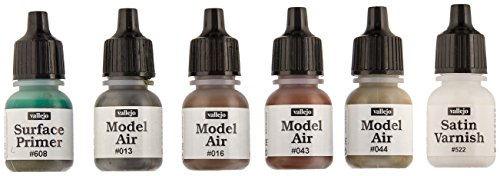 Vallejo Model Color Armour Colour Set - AFV Army Olive Drab
