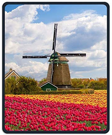 YENDOSTEEN Präzise nähte und dauerhafte neutrale holländische windmühle, individuelle Mousepad wasserdichte Mousepad Anti - rutsch - Basis über Büro - Spiel Mousepad