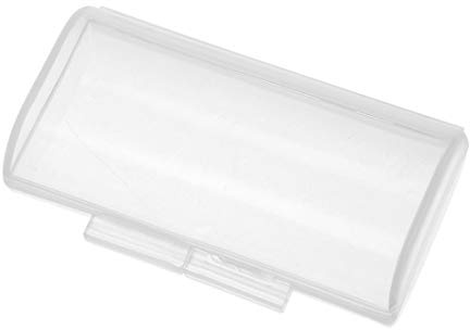 sourcing map Akku Aufbewahrungsbox Transparent Holder 2 x AAA Batterie Kapazität de