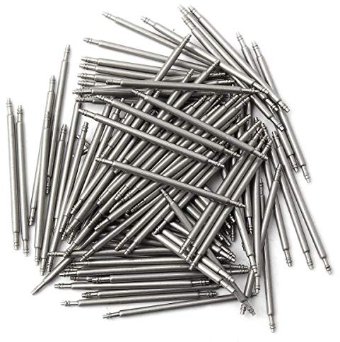 100 st. 14 mm till 30 mm – fjäderklocka pumppump spärr – rostfritt stål reparationsklocka – diameter 1,5 mm) 100 pcs 20 mm