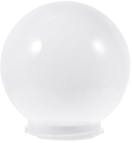 TOVINANNA Pantalla De Acrílico Esférica Para Lámpara De Araña Y Aplique Cubierta De Repuesto Para Luz Exterior Pantalla De Lámpara De Globo Circular 5.90 in 1 Pieza