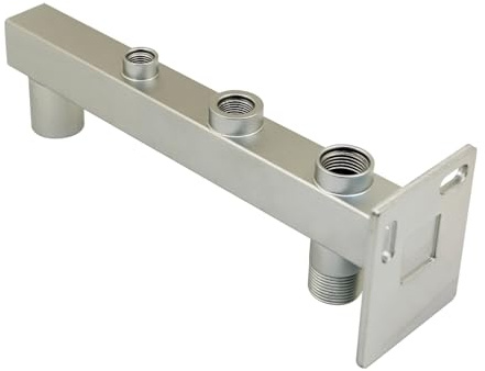 Staffa per vaso espansione supporto a muro per vaso di espansione autoclave in ferro per serbatoio acqua calda sanitaria fissaggio pressione membrana refrigerant (solo staffa)