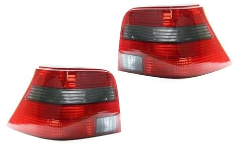 SRQORT Feux Position pour VW pour Golf 4 1998 1999 2000-2006 Feu Arrière Feu Recul Paire Gauche Et Droit Feux Arrière Voiture(Pair Grey)