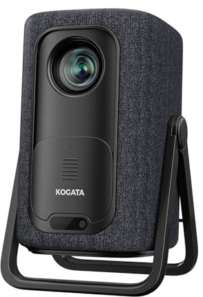 4K Smart Beamer | KOGATA Kurzdistanz 1.1:1, tragbar | Kompatibel mit Netflix-App | Dolby Audio & DTS | Autofokus & 6D Keystone | HDR10+, WiFi 6 & Bluetooth 5.4 | Heimkino, Outdoor & Garten Projektor