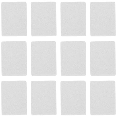 Ciieeo Blocchi per Unghie Quadrati in Eva 40 Pezzi Doppia Funzione di Lucidatura e Limatura per Manicure Professionale a Casa o Salone