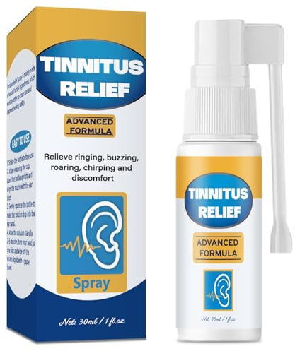 FEAVBAFT Tinnitus Treatment Spray, Tinnitus Relief-for-Ringing Ears, Effective Tinnitus Treatment to Reduce Ear Noise & Improve Hearing - 30ml