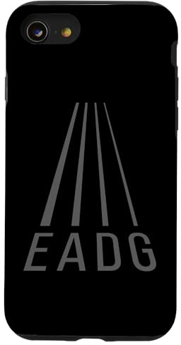 EADG Perspective 4 Cordes – Basse Guitare/Bassiste Coque pour iPhone SE (2020) / 7/8
