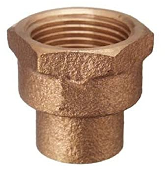 Cornat Löt-Übergangs-Muffe, 1 Innengewinde, A 15 mm, B 1/2Zoll IG, 1 Stück, rotguss, T5270G1512