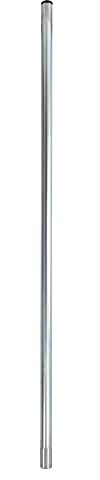 PremiumX Antennenmast 2m Ø 48mm Stahl steckbar SAT-Mast Steckmast Antenne Stange Stangenrohr Halterung für Satelliten-Schüssel