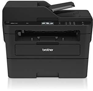 Brother mfcl2750dw Laser 4 in 1 Monochrom Multifunktionsdrucker (A 34 ppm mit drahtgebundenen Netzwerk, WLAN, NFC, Duplex in Drucken und Scannen, italienische Version) schwarz/weiß