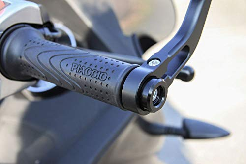 LSL Lenkerenden für Lenkerendenspiegel, VESPA (Silver)