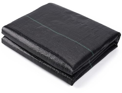 GRASSCLUB 3ft x 50ft Weed Barrier Landscape Fabric Premium Weed Control Fabric Durable Landscaping Fabric Weed Barrier Fabric