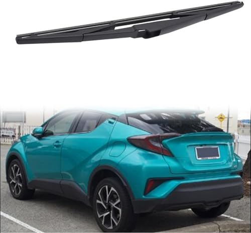 DUROD Auto Heckscheibenwischer für Toyota C-HR chr 2016-2023, Heckscheiben Wischer Gummi Reinigungsfenster Ersatzteile