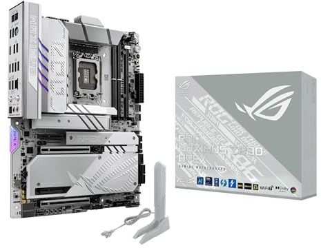 ASUS Carte mère ROG Maximus Z890 APEX Intel® Z890 LGA 1851 ATX, Advanced AI PC-Ready, 22+2+1+2 étapes, DDR5, WiFi 7, 5G LAN, 3X PCIe® 5.0 M.2, Thunderbolt™ 4, USB Type-C®, AI OC, Refroidissement et