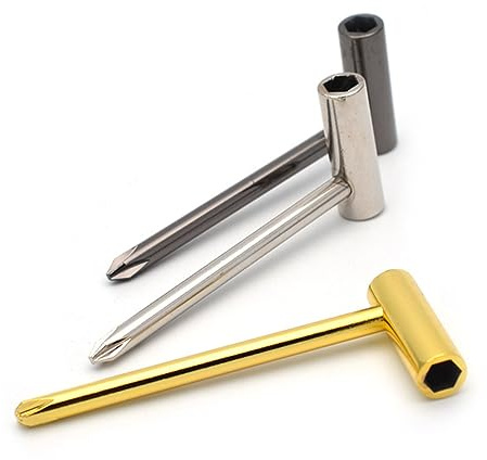 COOPHYA Gitarren Truss Rod Schlüssel Werkzeug Aus Metall Für Gitarre Einstellbarer Gitarrenhals Schraubenschlüssel Für Präzise Anpassungen Und Reparaturen Für Musiker Und
